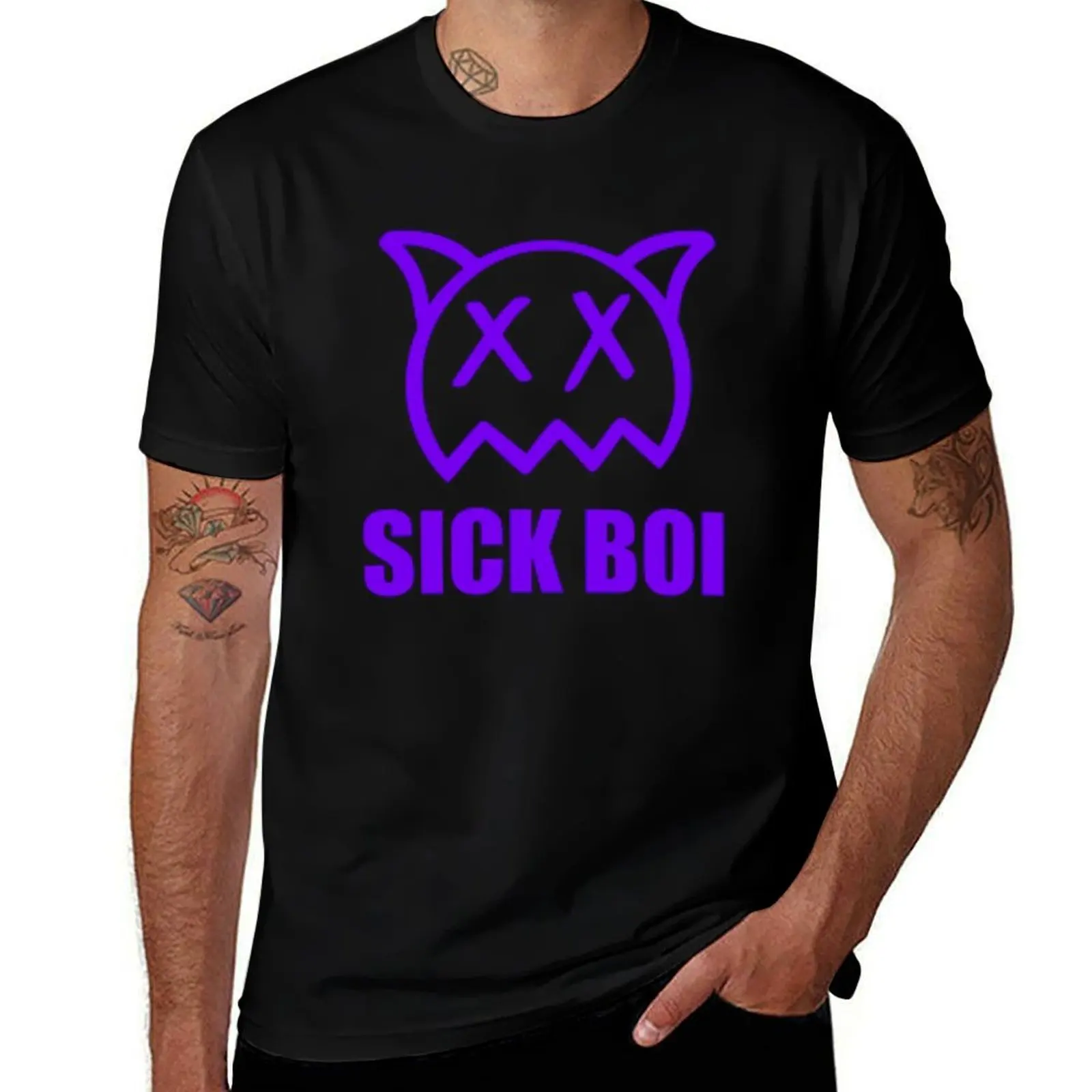 

Ren Sick Boi T-Shirt man t shirt heavy cotton funny t shirts man T-Shirt