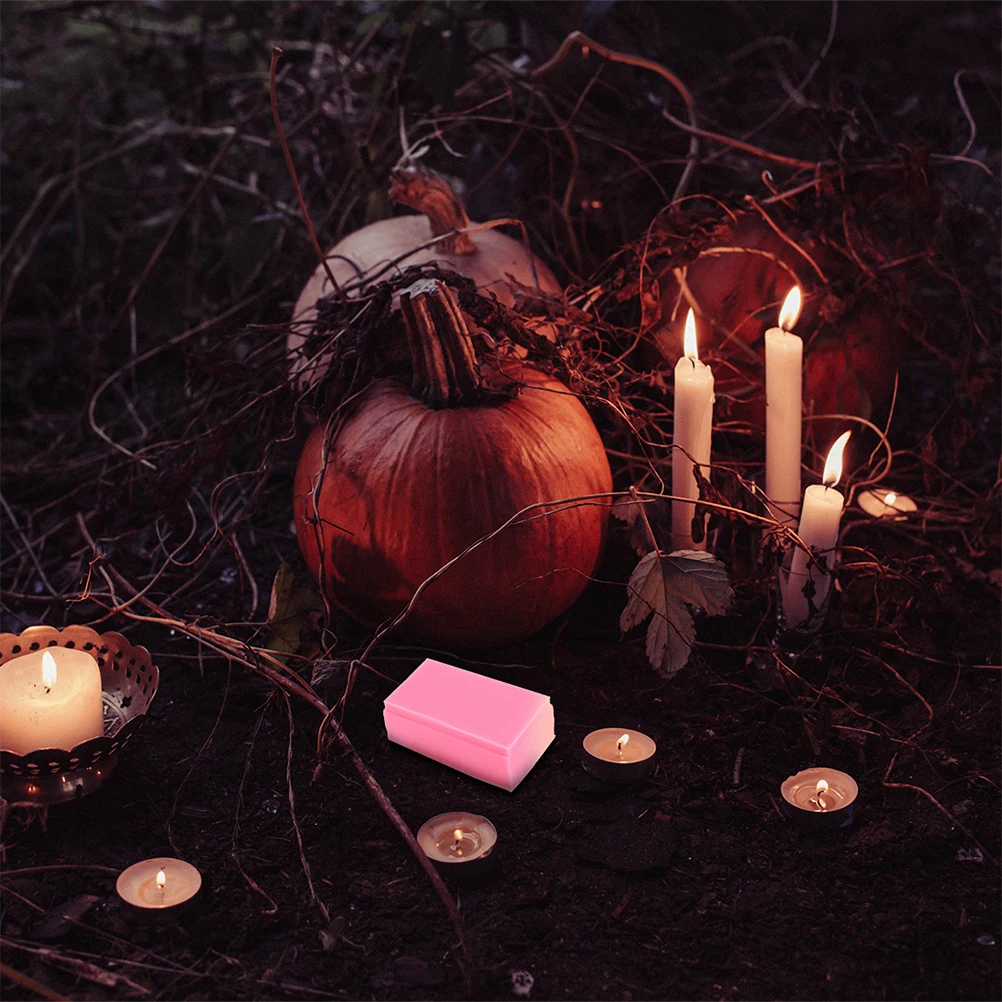 

1Set Halloween Theme Silicone Coffin Mold Pumpkin Pattern Flexible Reusable Cake Chocolate Jelly Soap Decorative Mould