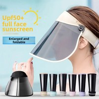 2020 New Versatile Glacier Cap Unisex Outdoor Sun Protection Cycling Face Mask Summer Sunshade Hat For Men And Women