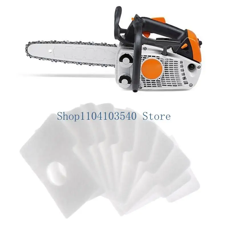 

02DC 10Pcs Air Filter Plate Trimmer Parts For MS 180 Chainsaw Replacement