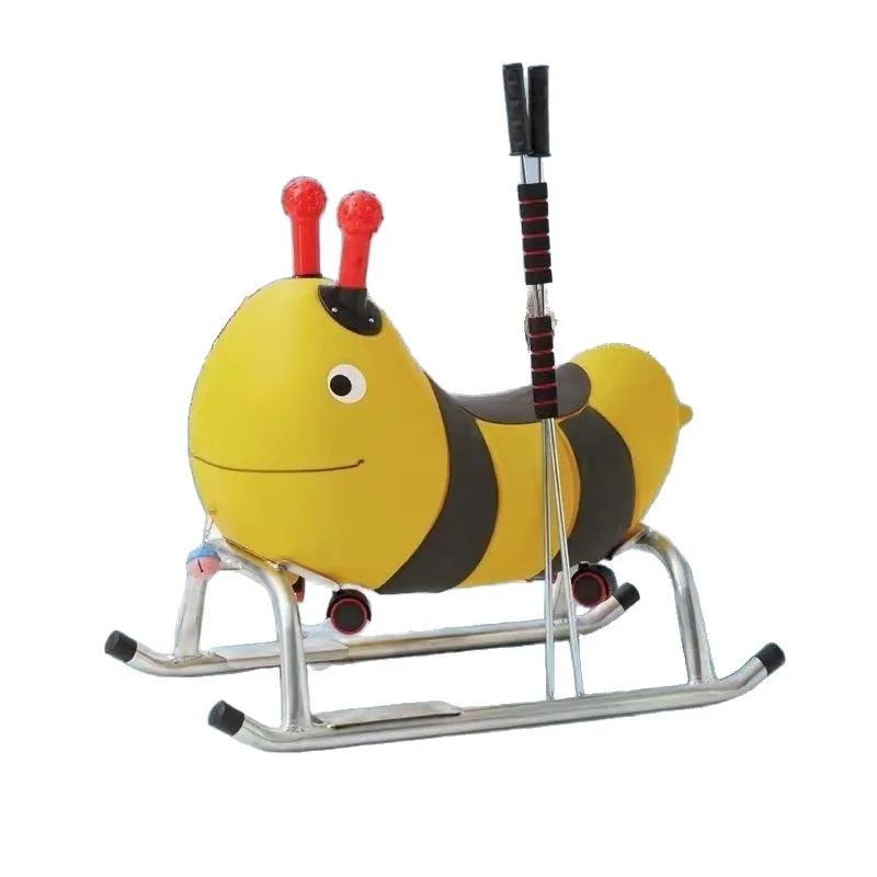 

Children Adult Cartoon Skates Ice Play Equipment Ice Climbing Plough Ice Snow Bike