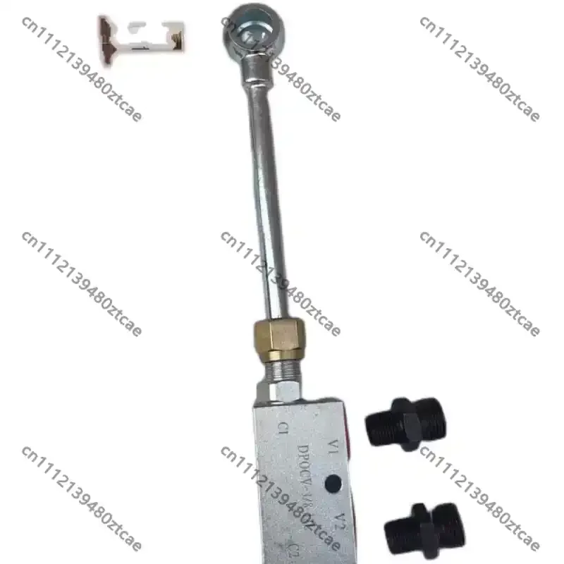 Universal Hydraulic Lock Valve for Cylinders, Prevent Oil Cylinder Pressure Relief, Fit Various Models of Hydraulic Cylinders
