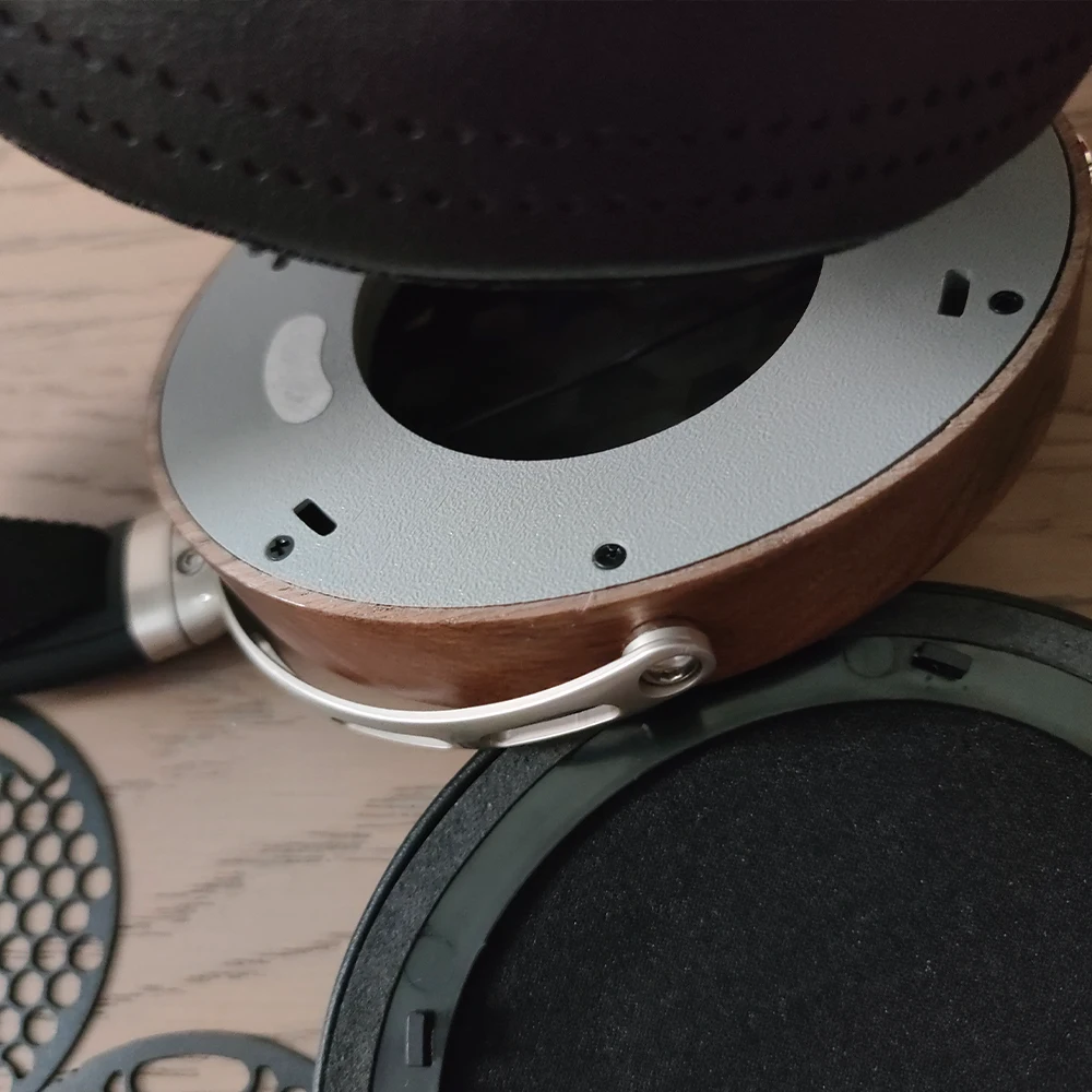 DIY Walnut Headphone Shell Kit for Headphones. Accessories for Over-Ear Headphones