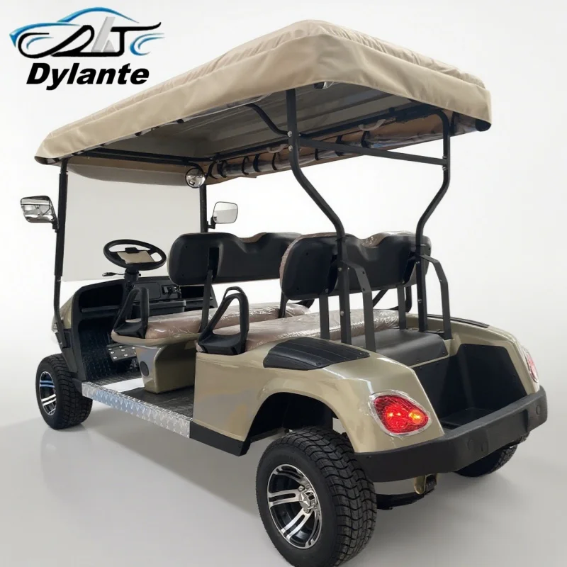 

Совершенно новая 4-местная электрическая клубная машина Электрическая тележка для гольфа на продажу 4-местная высокоскоростная передвижная тележка для гольфа доступна с солнечной панелью