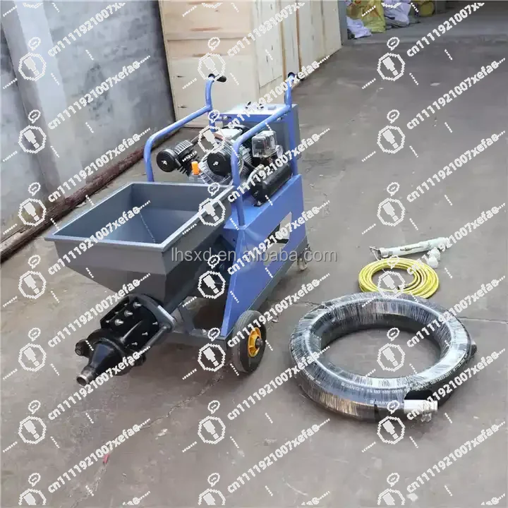 Electric Mini Gypsum Sprayer, Diesel Mortar Sprayer, Wall Mortar Sprayer