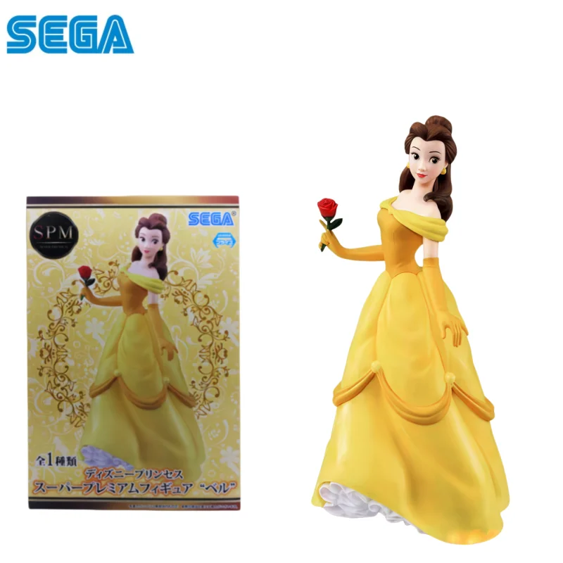 Sega In Stock Original Box Garagekit Model Beauty and The Beast Belle Anime Characters Collectible Original Action Figure Statue