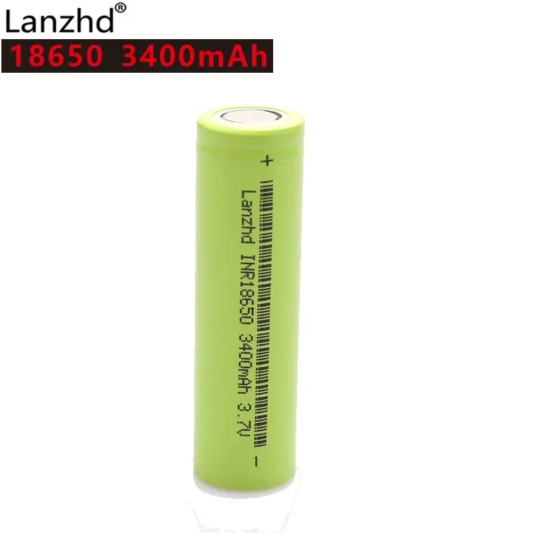 INR18650-Batterie articulation ion aste, 18650 V, 3.7 mAh, 30A, grand courant, pour ordinateur portable, Notebook (10-40), nouveauté, 3400