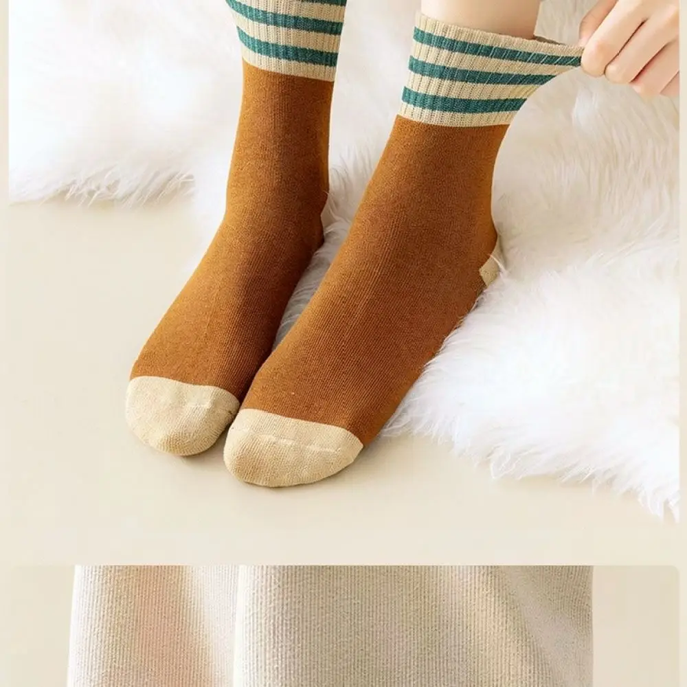 Womens Thermal Crew Socks Winter Thick Warm Terry Hosiery Soft Fleece Lined Casual Breathable Boot Socks Moisture Wicking
