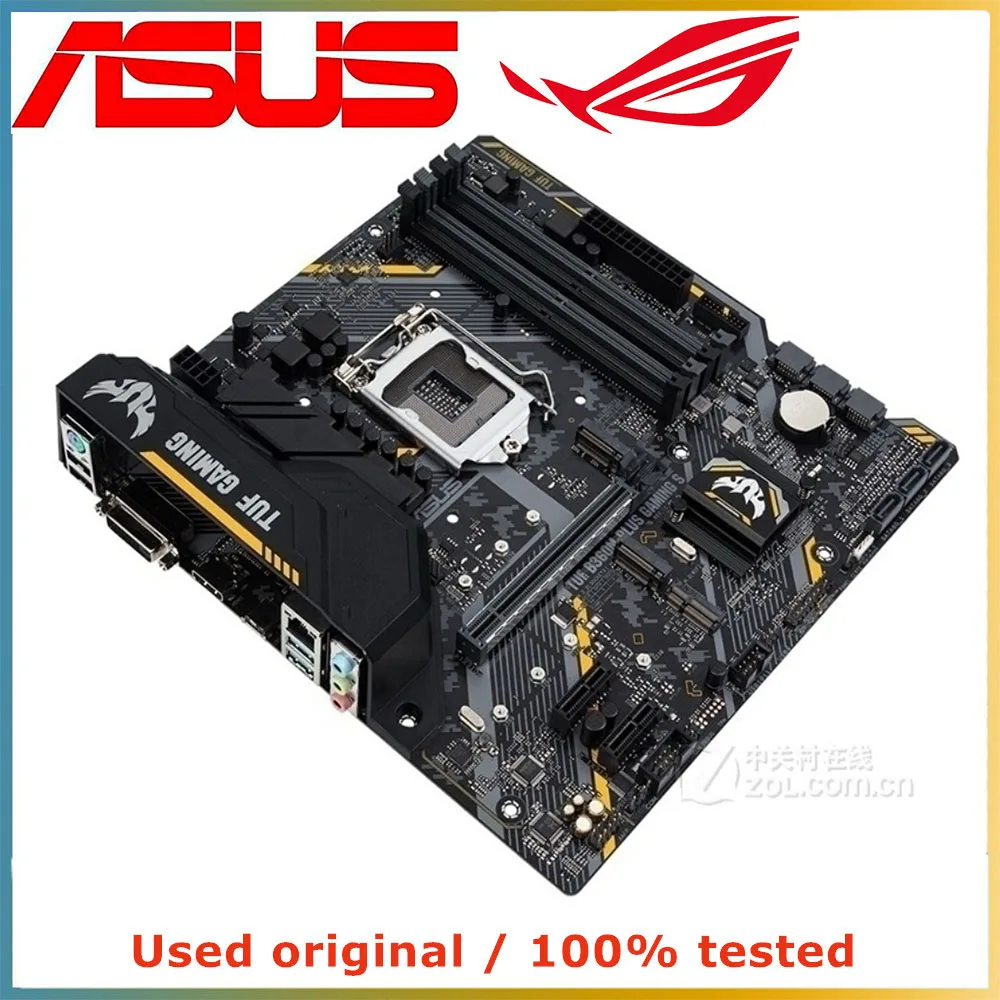 For ASUS TUF B360M‑PLUS GAMING S Micro‑ATX Mainboard Intel B360 Chipset LGA 1151 Socket DDR4 Memory Up To 64GB 8th‑9th Gen Intel