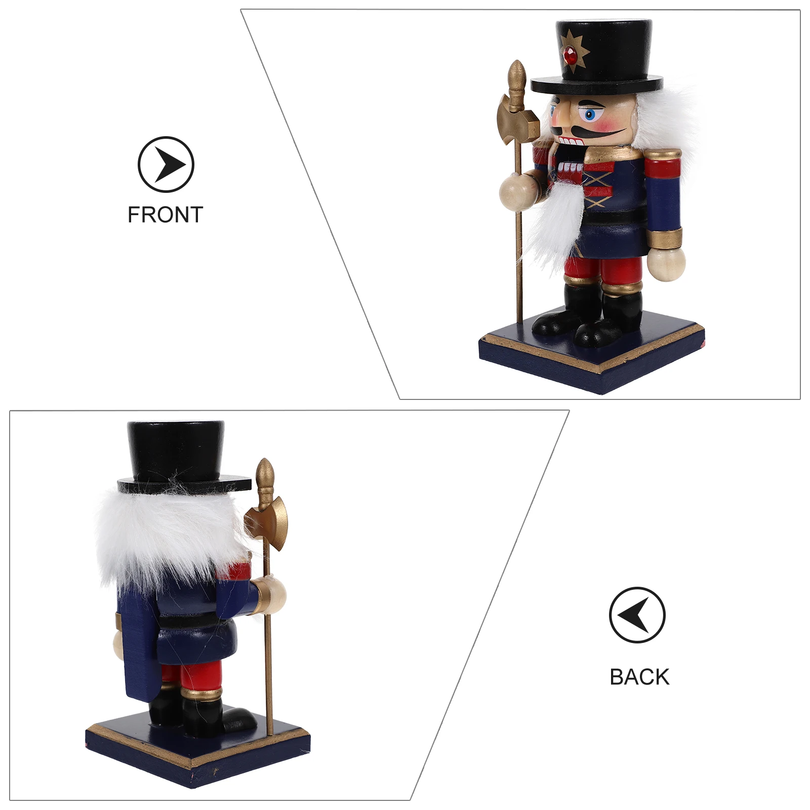 

Christmas Nutcracker Soldier Ornament Unique Nutcrackers Halloween Tabletop Decoration