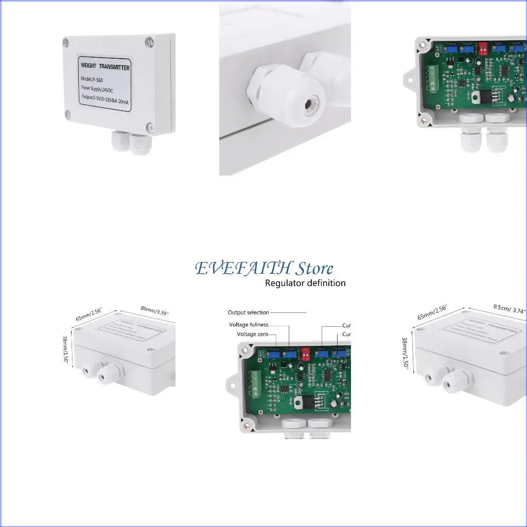 

124B Weighing Transmitter Load Cell Amplifier 12-24V 4-20M Weight Ampli