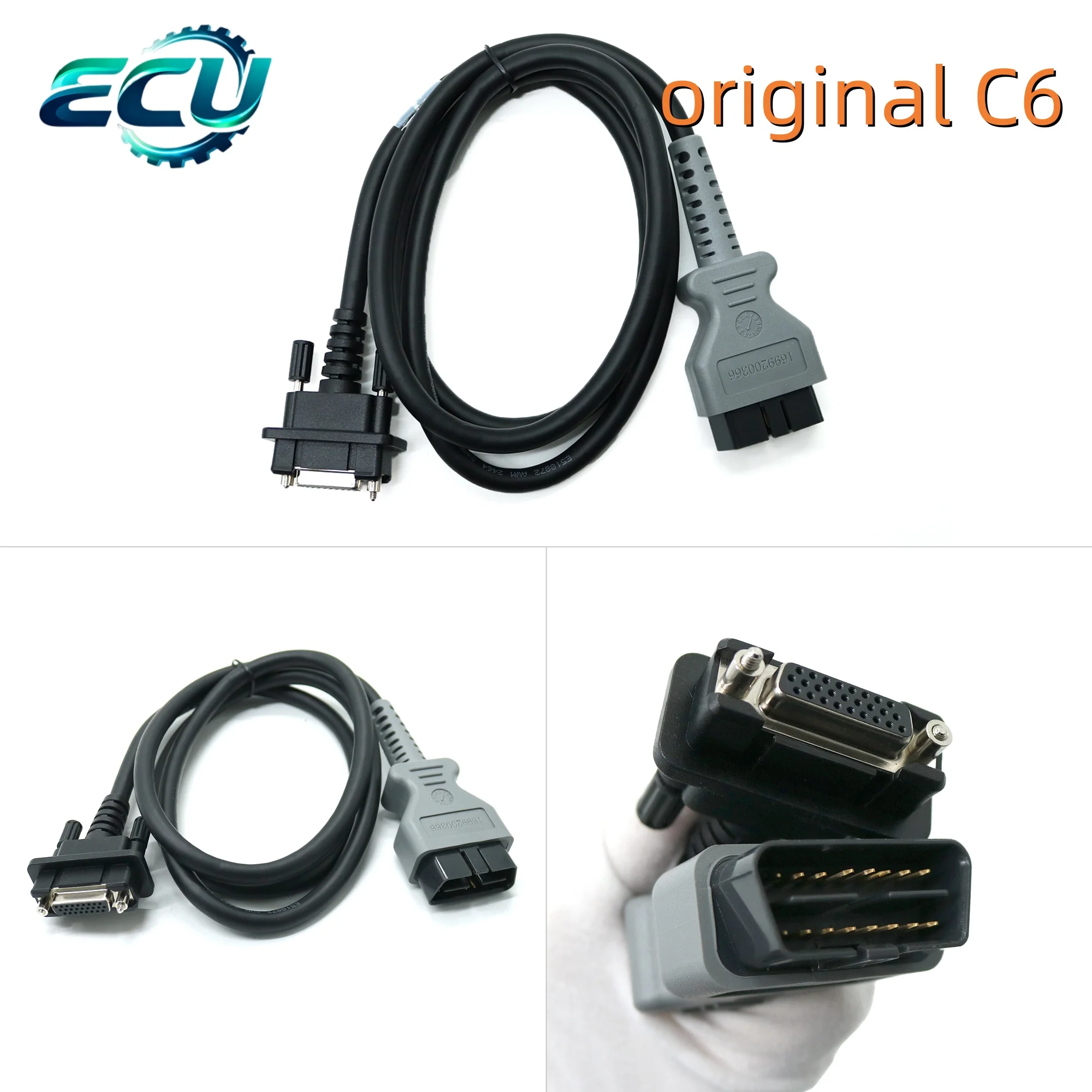 Original C6 diagnostic tool can diagnose all Mercedes engines, as well as Mitsubishi and Fuso engines, and comes with softwa