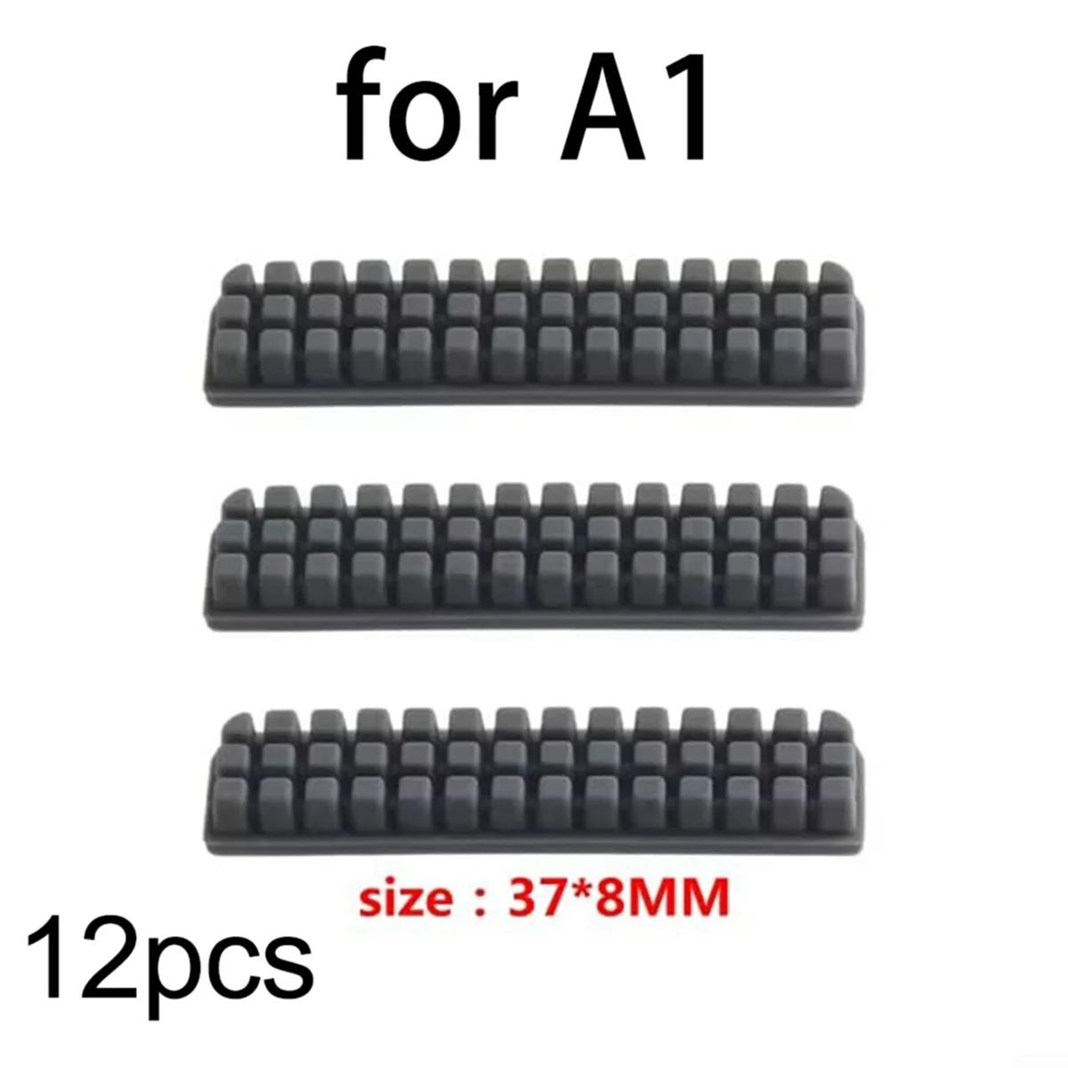 ADP-Pack of 12 Wiper Cleaning Brush for A1 Silicone Nozzle Brush Accessories for