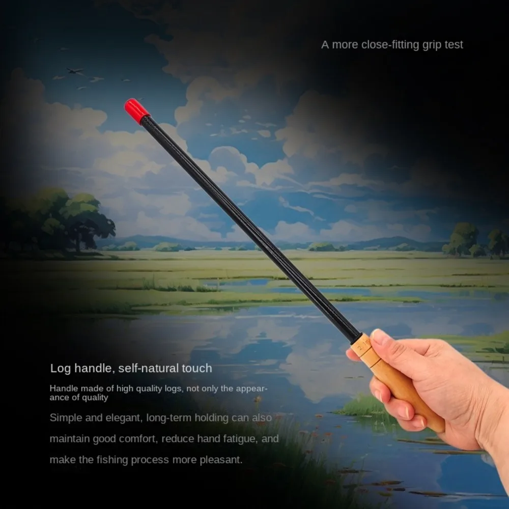 

1.2m-2.1m Length Telescopic Fishing Rod Lightweight Design Travel Size Glass Fibre Fishing Pole Adjustable Length