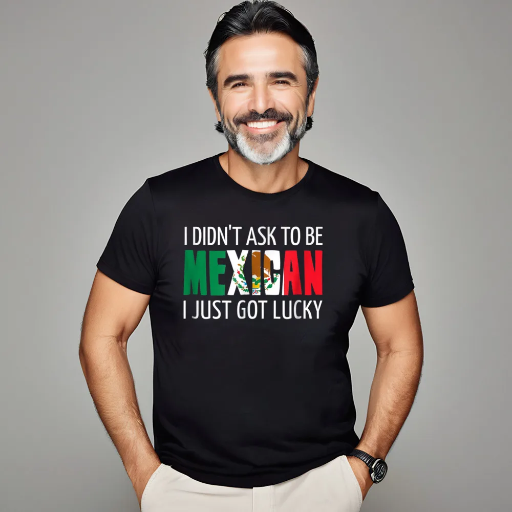 Funny Mans T Shirts I Didnt Ask To Be Funny Tops Tees Pure Cotton O-Neck Short Sleeve Group T-shirts Father Day