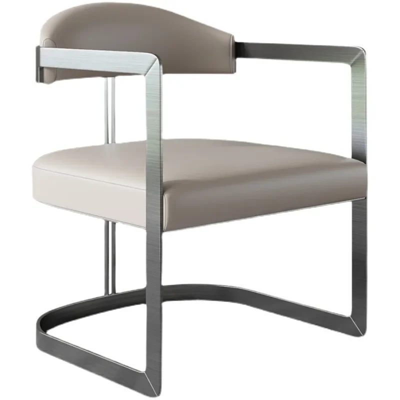 

Hotel, dining chair, home, premium, modern, simple, light luxury, reception, new