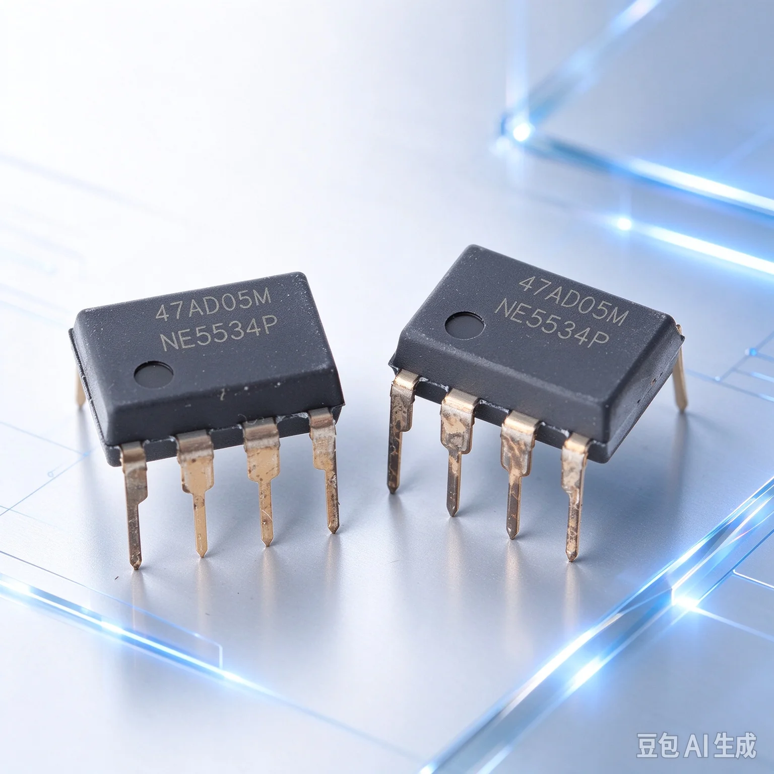 20pcs Opamp for TI NE5534P HiFi Audio Single Operational Amplifier, Headphone Preamplifier IC