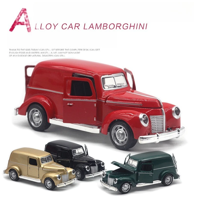 1:32 合金クラシックカーモデル子供のおもちゃの車の装飾品プルバック車モデル少年のおもちゃダイキャスト教育コレクションおもちゃ