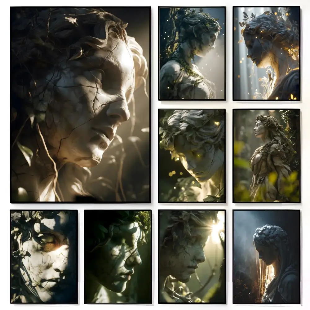 Mythological Lost Art Lost Divinity Dryads Poster American Film Mural Home Childrens Room Wall Decor Print