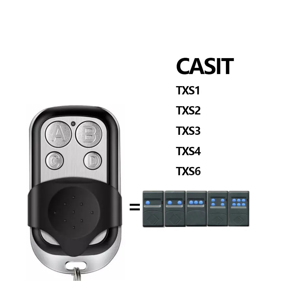 Compatible with CASALI wireless transmitter switch, 4-button key replicator