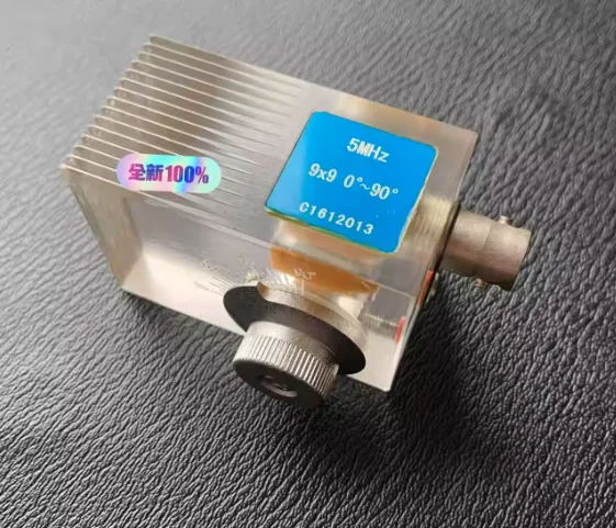 0-90° Variable Angle Ultrasonic Probe - Adjustable Shear/Wave Transducer with Straight & Angle Dual-Mode