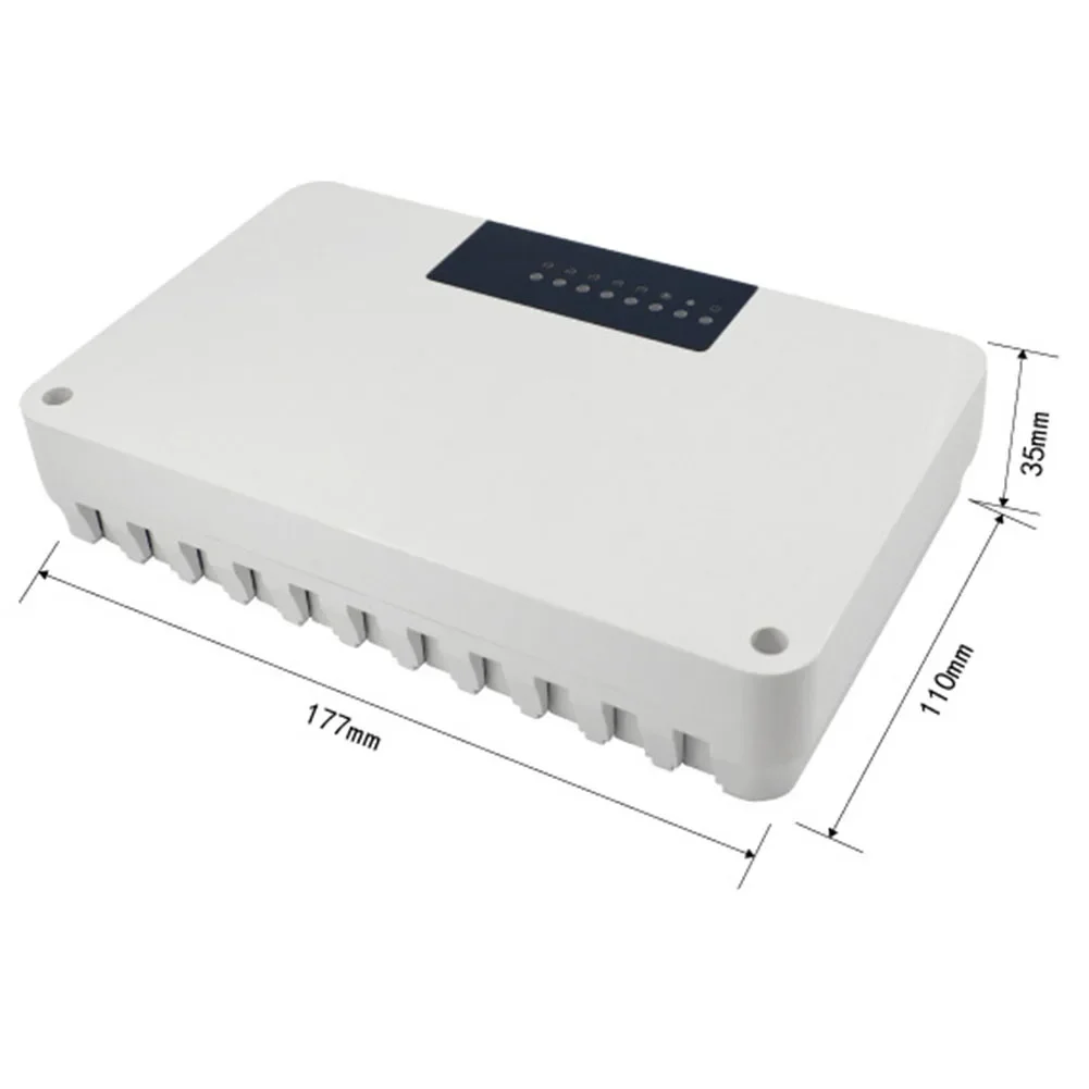 Smart Multi-zone Central Heating System Controller 5/8 Channel Thermostat Controller Floor Hot Water System Pump Valve Actuator