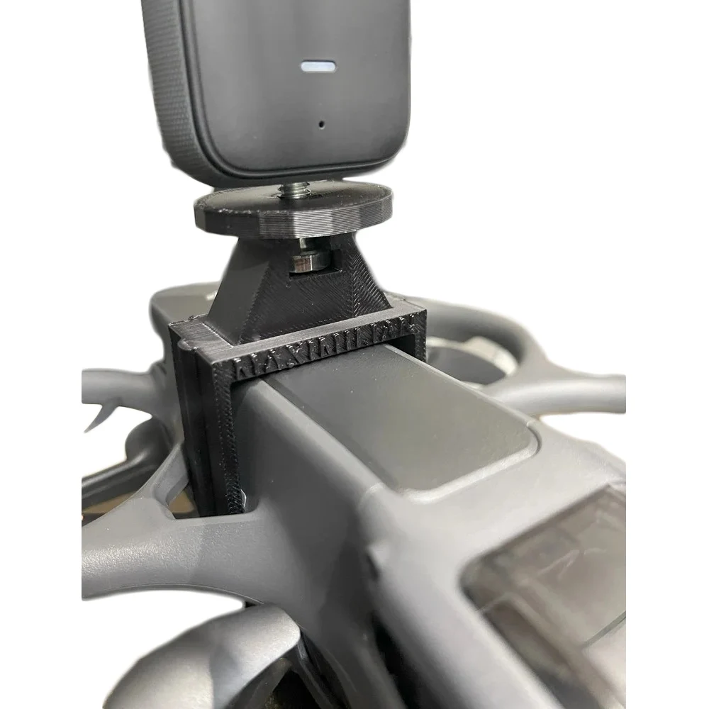 For DJI Avata 2 Drone Top Extension Bracket Insta360 X3/X4 Sports Camera Mounting Fixing Adapter Holder Retrofit Accessory