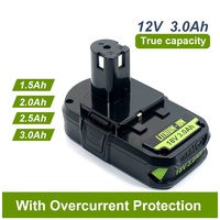 18V 18650 2.5Ah 3Ah Power Tools Lithium-Ion Battery For RYOBI P108 18V One+ Plus Power Tools P104 P107 RB18L50 RB18L20 P108