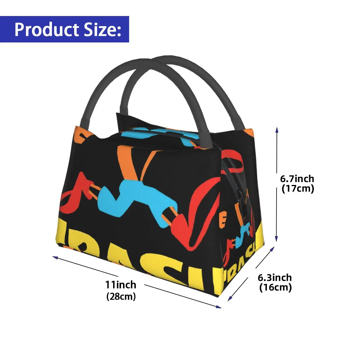 Crash Bandicoot Portable insulation bag for Cooler Food Office Pinic Container