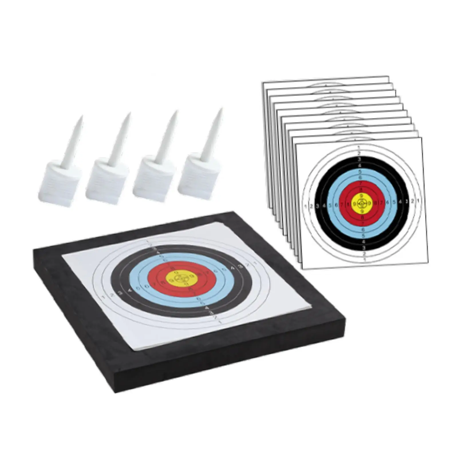 

Archery Target 20 inch Lightweight Sport Activities Training Accessories Bow and Arrow Target for Adults Backyard Youth Outdoor