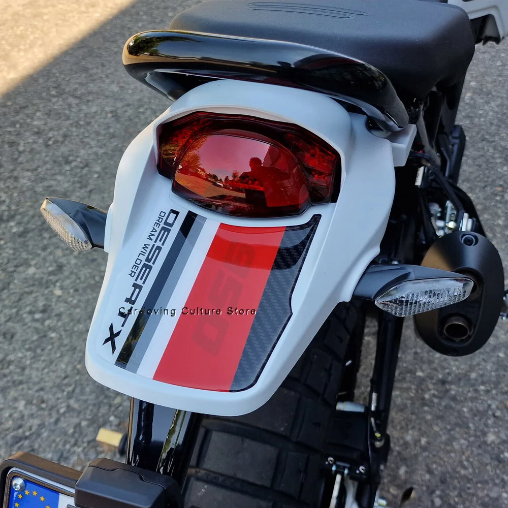 Waterdichte Beschermende Sticker Motorfiets Stickers Staart Bescherming 3d Motorfiets Sticker Voor Ducati Desertx 2022