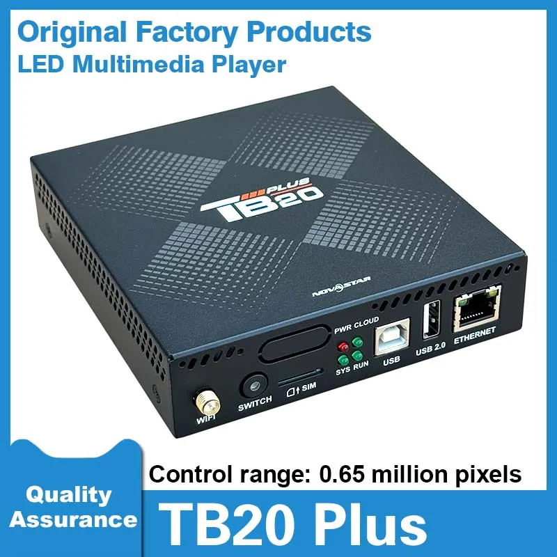 Digital Signage Player Novastar TB20 Plus Full Color HUB75 LED Panel SMD DIP LED Video Wall LED Display Screen Controller
