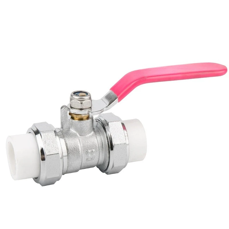 Thickened ppr25 valve double hot melt ball valve live connection tap water heater PPR20 copper ball valve switch