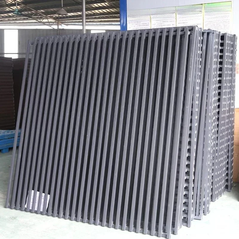 Aluminum louvers rainproof ventilation custom ventilation diffuser decorative trend grille zinc steel anti-corrosion