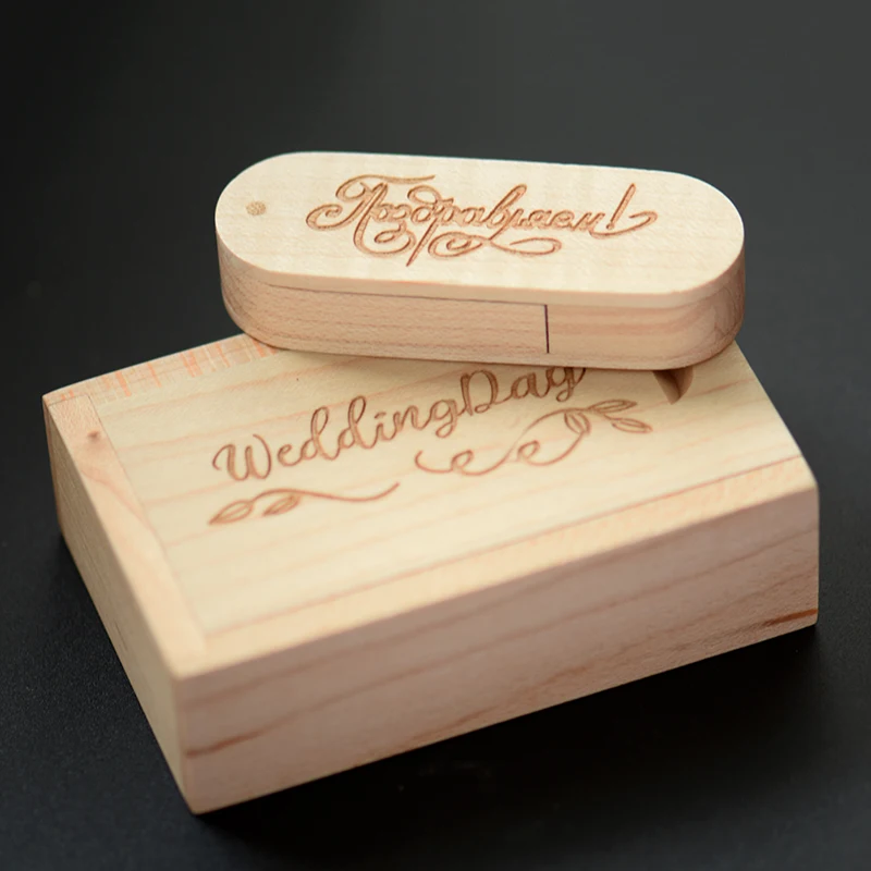 محرك أقراص فلاش USB للتصوير بشعار مجاني 128 جيجابايت هدية للزفاف محرك أقراص 64 جيجابايت ذاكرة خشبية 32 جيجابايت قرص U 16 جيجابايت 8 جيجابايت 4 جيجابايت القيقب