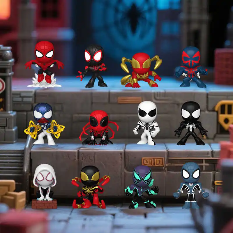 Genuine Funko Pop Marvel Spider - Man Blind Box Model Toys Anime Q Version Figure Dolls Decor Mystery Box Collectibles Gifts - Image 4