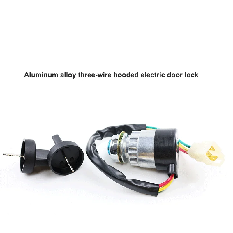 

LINGQI Modified Universal Aluminum Alloy 3 Wire in 3 Pin Ignition Key Switch Start Lock Fit For Dirt Pit Bike Motorcycle