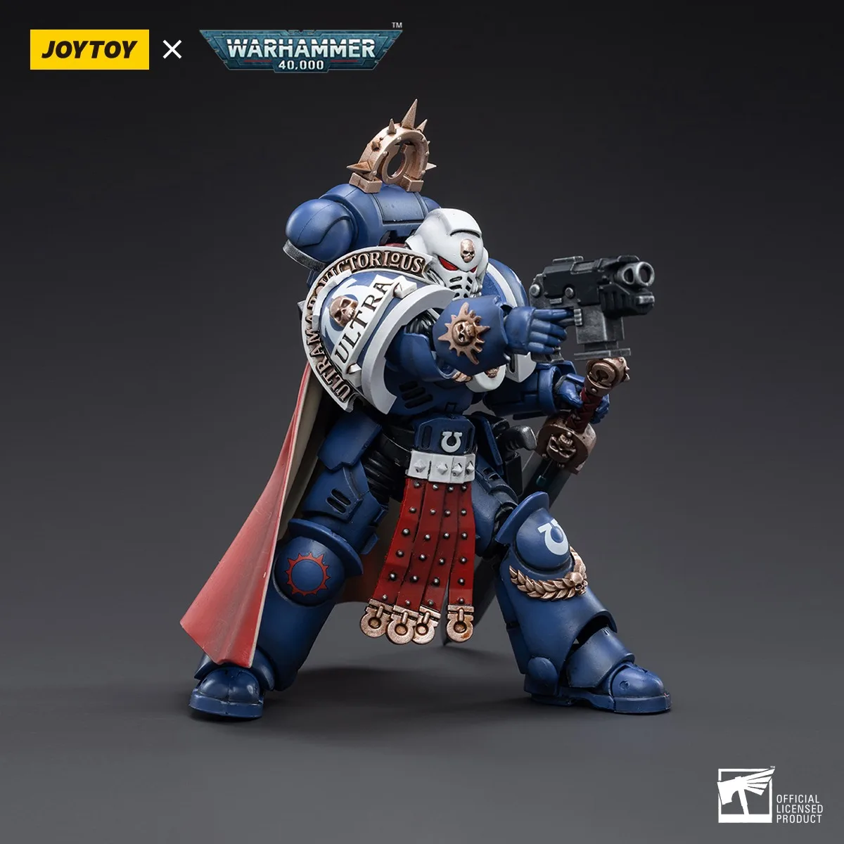 【Accessories】JOYTOY Warhammer 40K 1/18 Action Figure Ultramarines Primaris Captain Model Toy  3.75inch