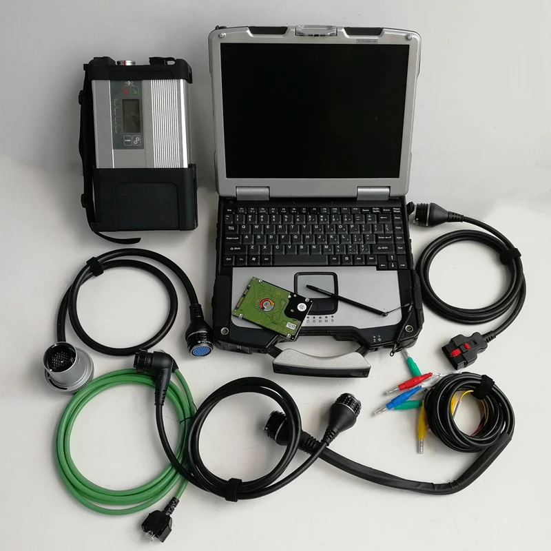 

Инструмент автоматической диагностики MB STAR C5 SD Connect DOIP Protocol с программным обеспечением V09.2023 в жестком диске Toughbook CF31 I5 4G Готов к работе