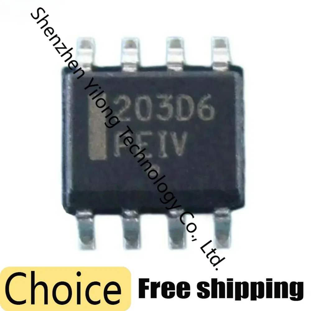 10pcs/lot 203D6 NCP1203D60R2G 203SP Brand-new SOP-8