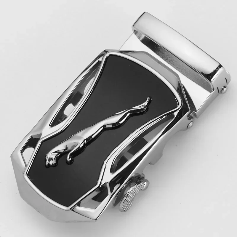 3.5CM Men\'s Belt Buckle Head Automatic Buckle Snap Fitting Alloy No Belt Body Single Buckle