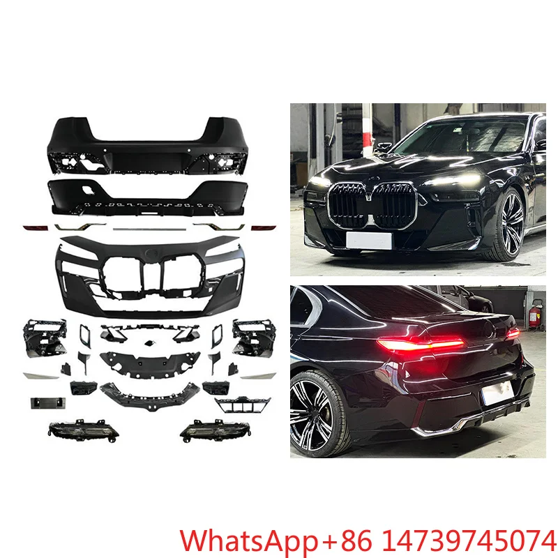 2023-2026 7 Series Universal G70 M Sport Body Kit Upgrade Front Bumper Hood Headlight Taillight Exterior PartsCar Parts Body Kit