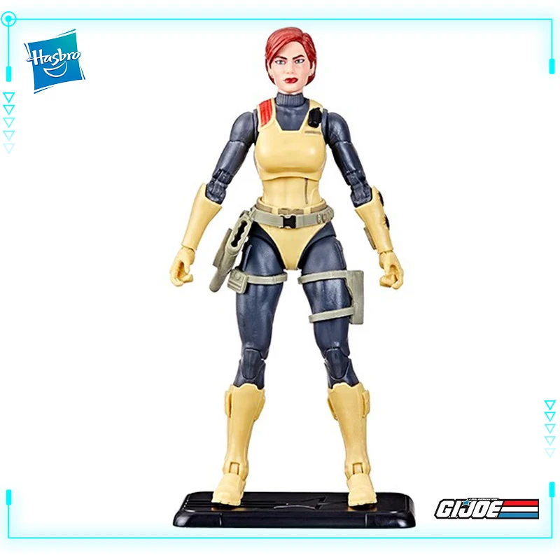 Hasbro Original Genuine G.I. Joe Classified Series Vintage Card Scarlett 15cm Assembly Model Toys Action Figures Birthday Gift