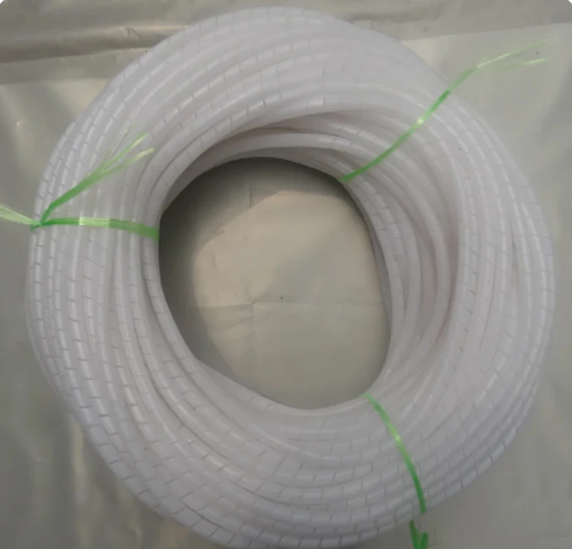 

20m/lot PE Tube for RTM Vacuum Infusion Spiral Tube Wrapping Cable Casing Cable Winding Pipe