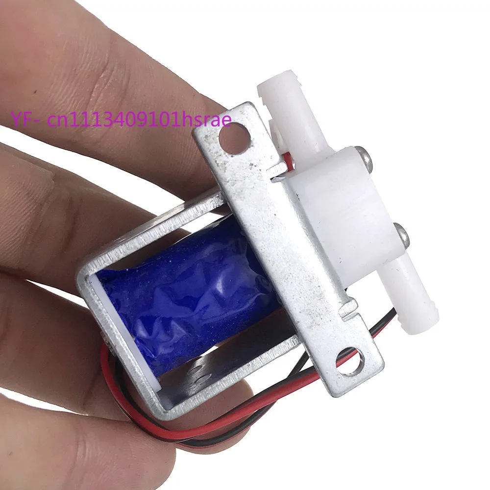 DC 6V 12V 24V Mini Solenoid Valve, 2 Position 2 Way Normally Closed Electric Water Air Drain Valve