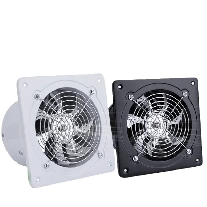 4/6Inch Exhaust Fan Air Ventilation Exhauster Window Ceiling Wall Mounted Draft Blower Ventilator for Kitchen Bathroom Accessory