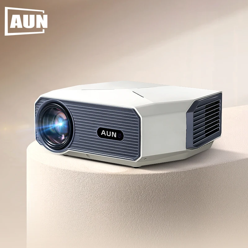 

XMSJ Full HD 1080P Android Projector Home Cinema AUN A004 Pro LED Projectors Portable Game Outdoor Theater 4K Movie Auto Focus W