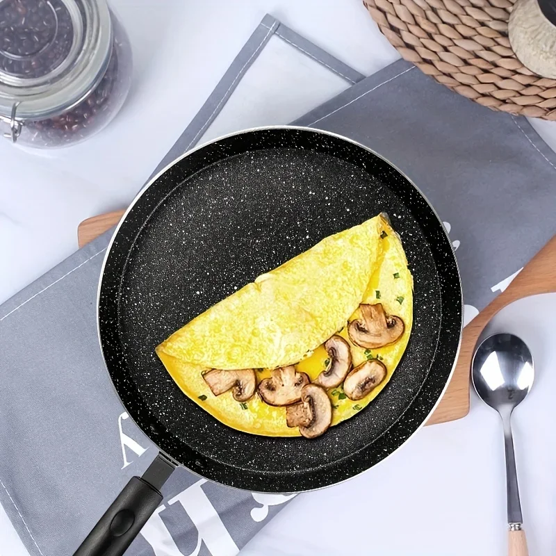 Non Stick Frying Pan 18/22/26CM Breakfast Pancake Egg Steak Frying Pot Pizza Panckae Pans With Handle Cooking Tool Cookware Set
