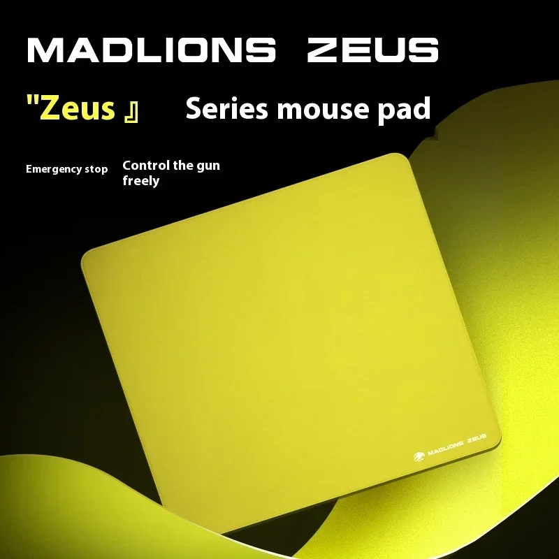MADLIONS ZEUS Xsoft FPS Mousepad Esports Mechanical Keyboard PC Gaming Mouse Pad Neutral Equilibrium Gamer Accessories Custo