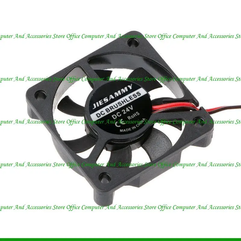 U55C Mini 50mmx50mmx10mm per ventola raffreddamento a 7 pale senza spazzole senza spazzole.